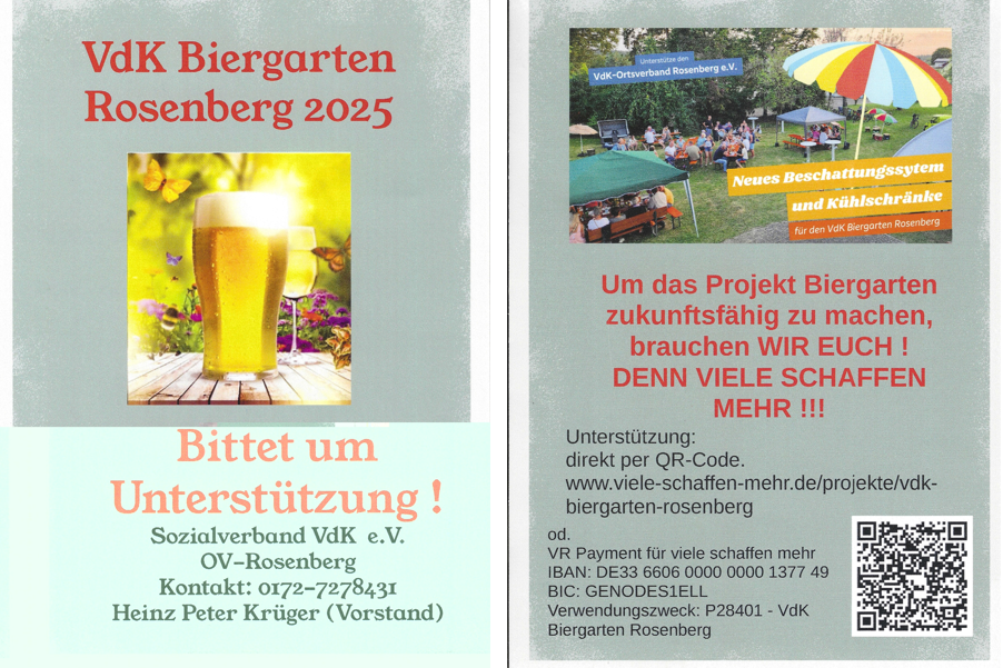 Hilfe für Rosenberg Hilfe für Rosenberg