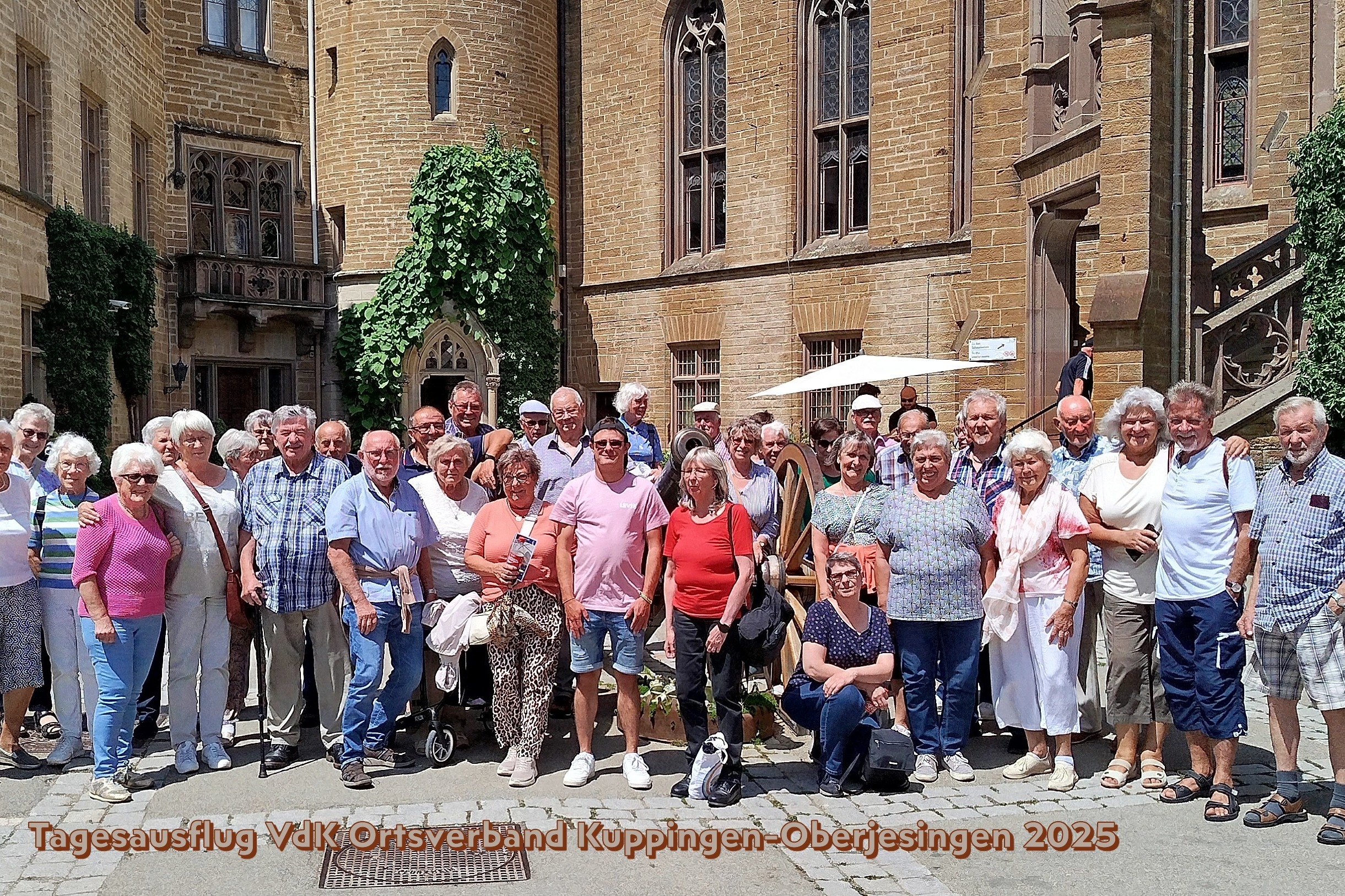 Gruppenfoto Burg Hohenzollern