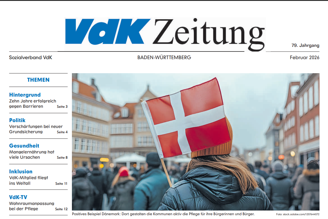 Titelbild der VdK Zeitung