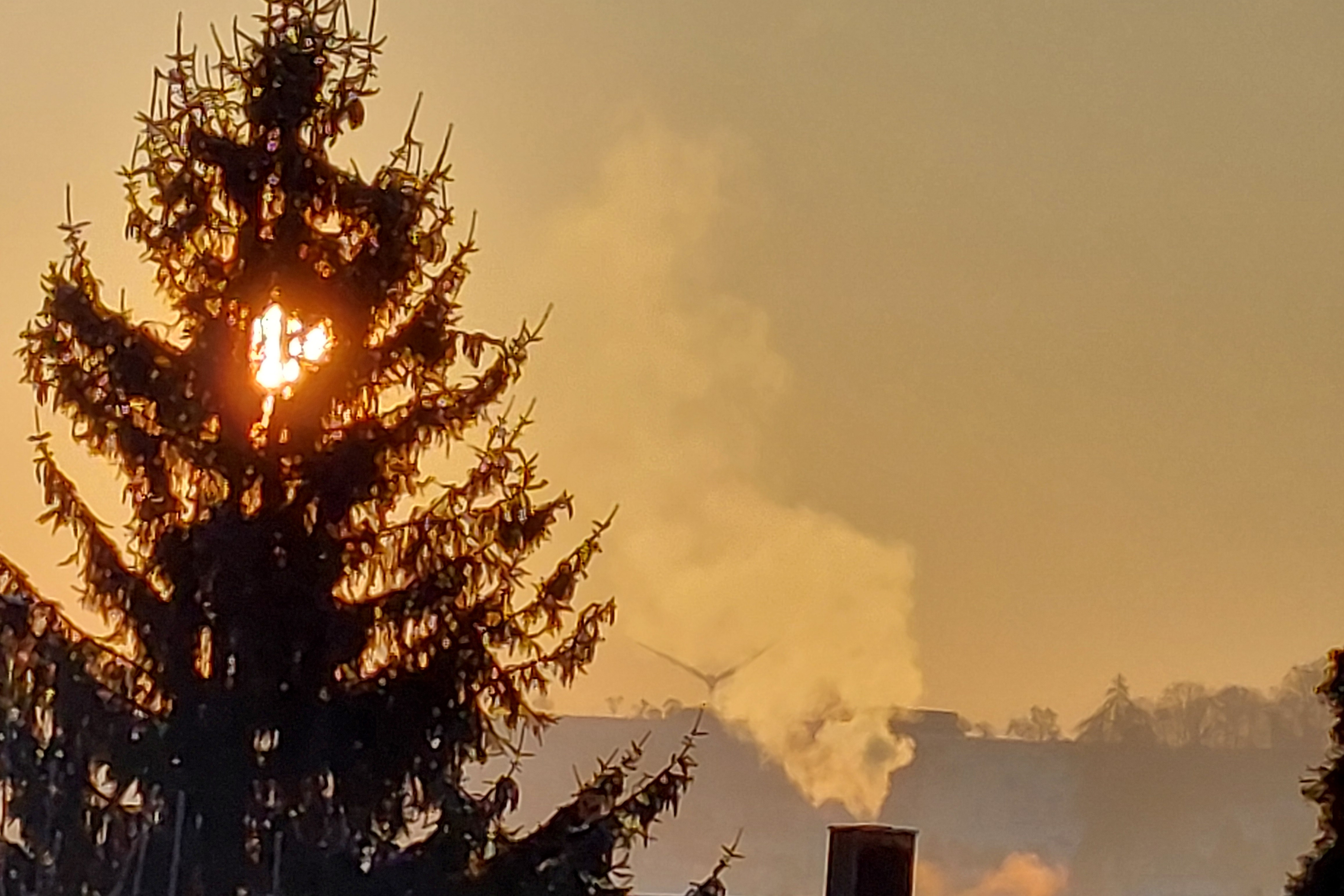 Ein interessanter Sonnenaufgang Ein interessanter Sonnenaufgang