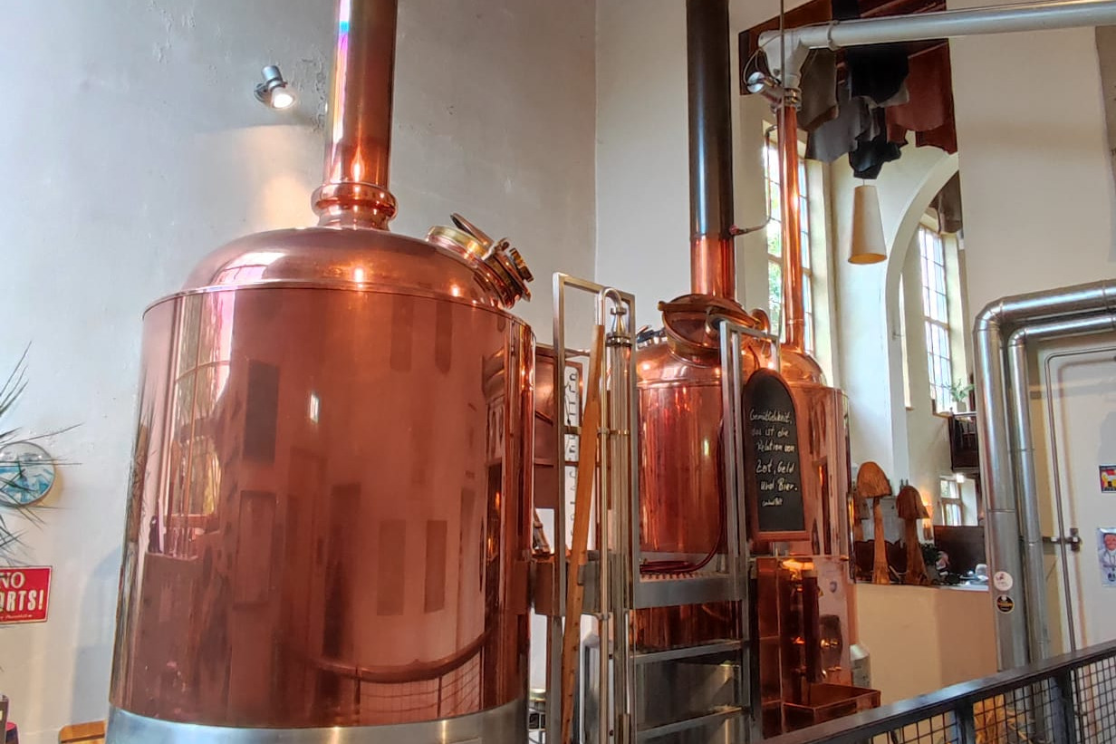 Bierbrauerei In einer Brauerei