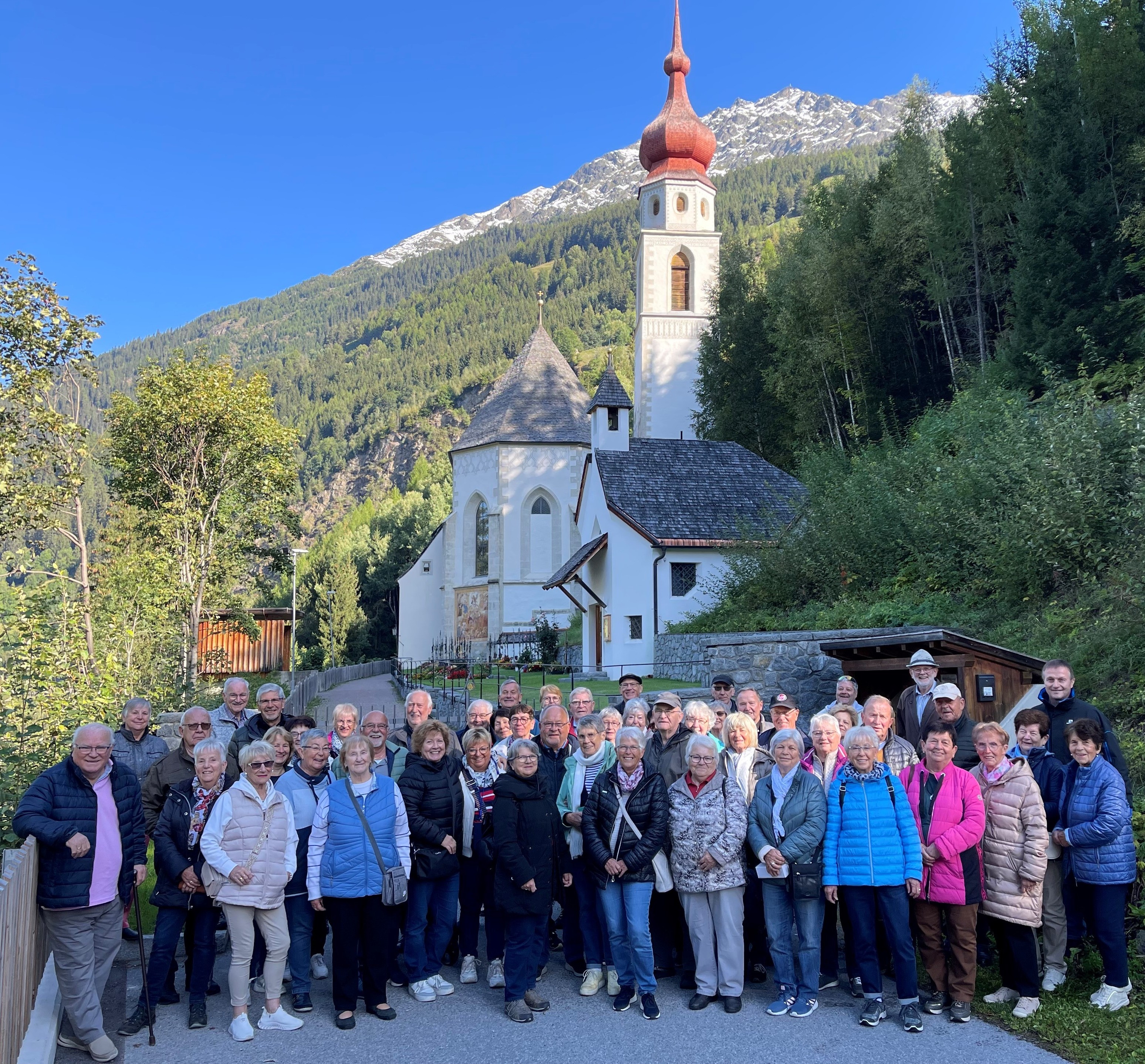 Reisegruppe im Kaunertal