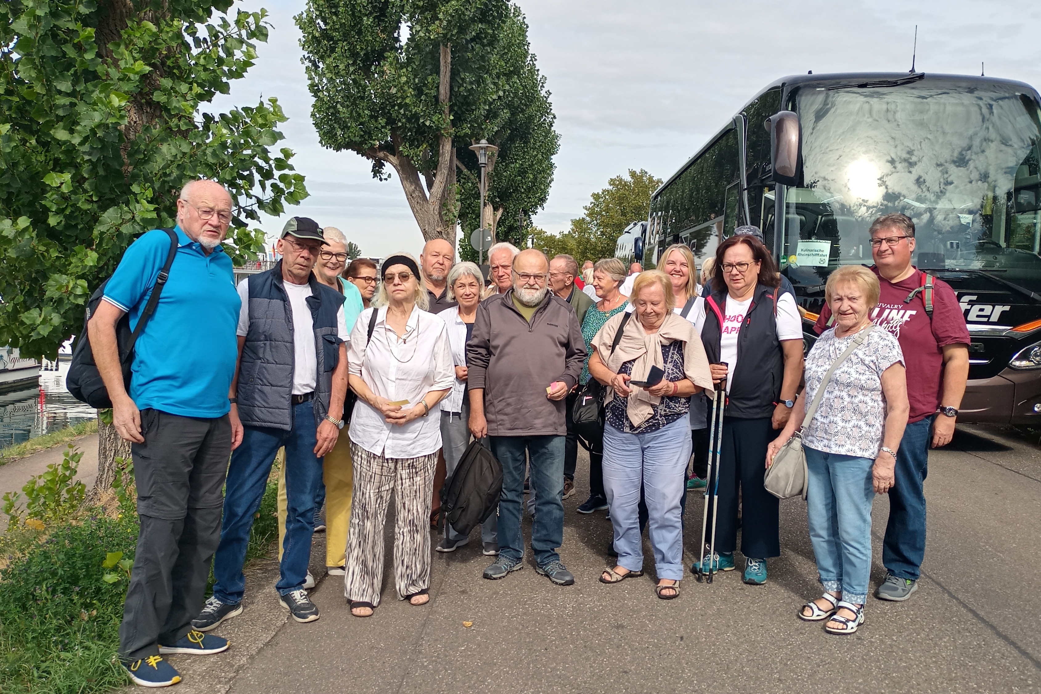 VdK-Teilnehmer, Ankunft in Breisach