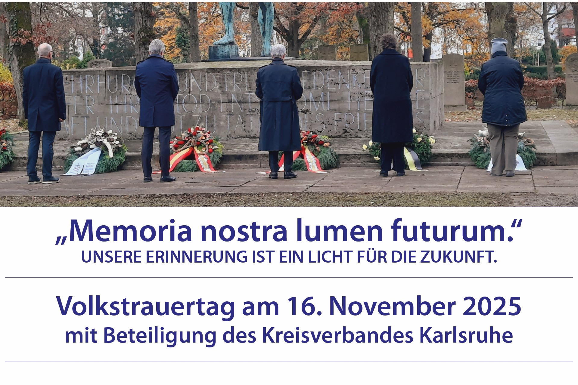 Volkstrauertag 2025 Volkstrauertag 2025