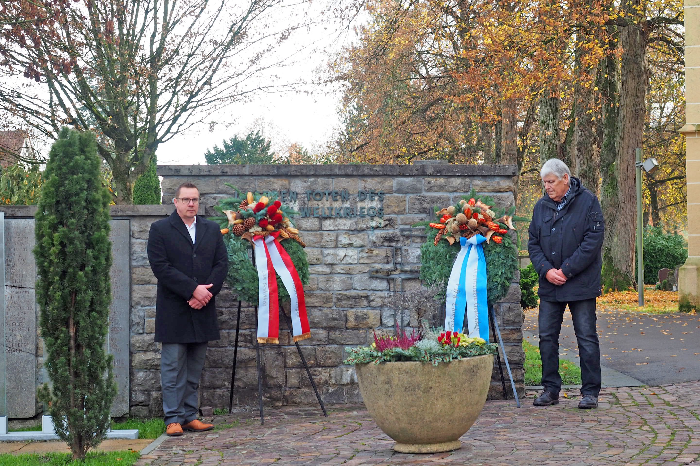 Gedenken am Volkstrauertag