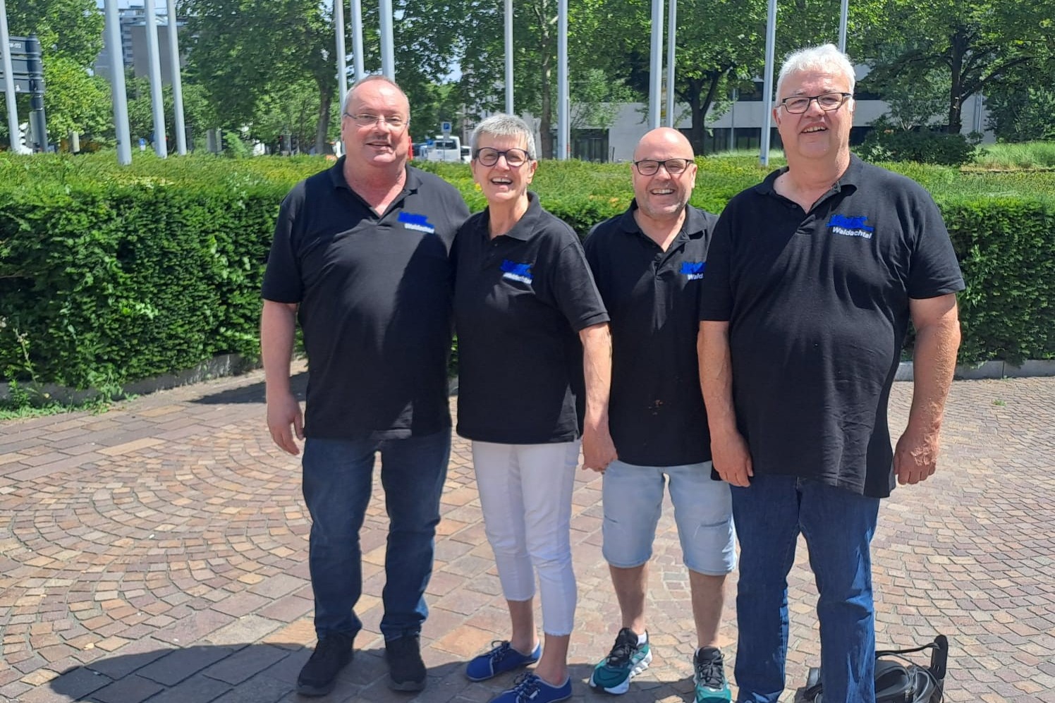 Beim Gesundheitstag in Stuttgart