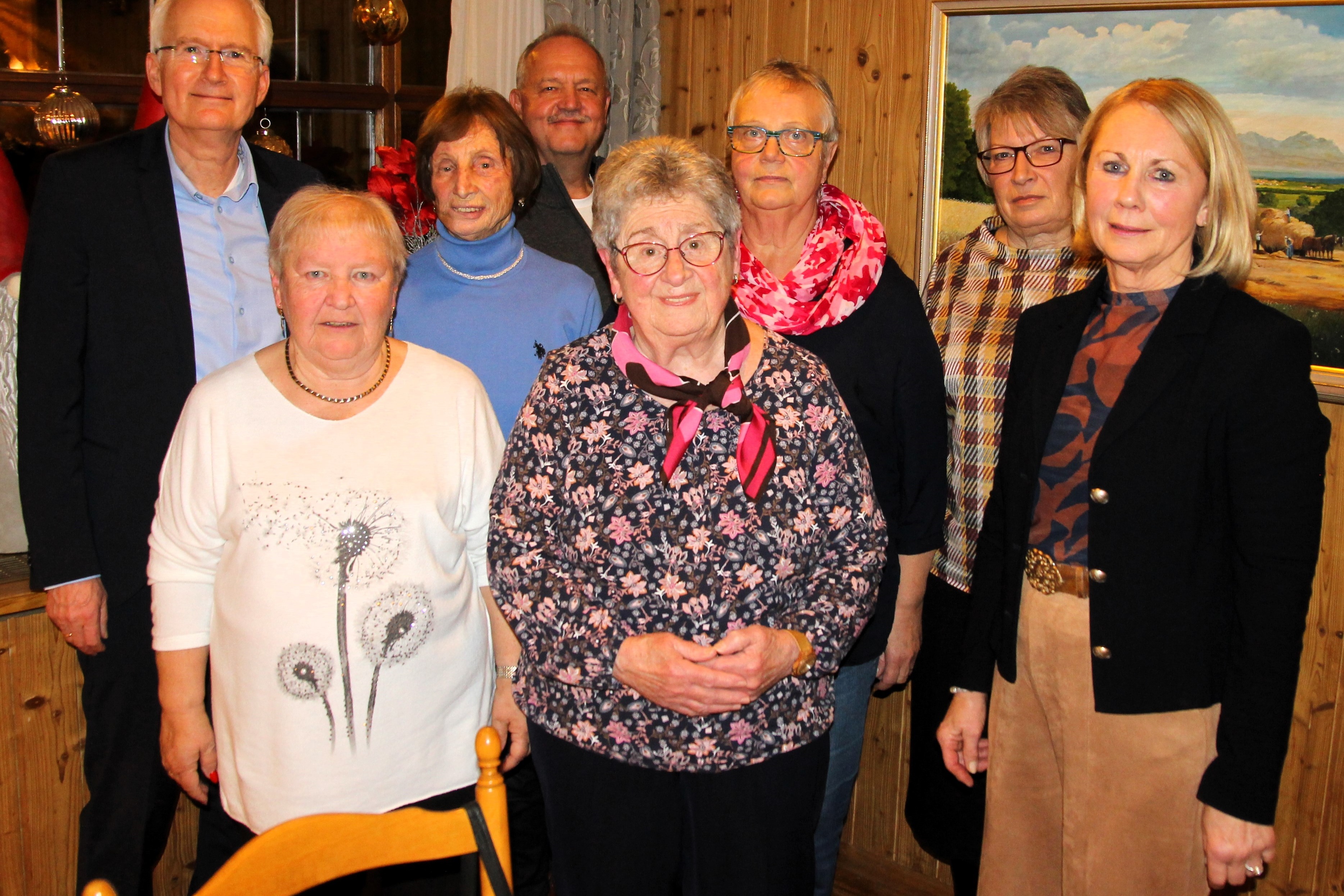 das neu gew&auml;hlte Vorstandsteam