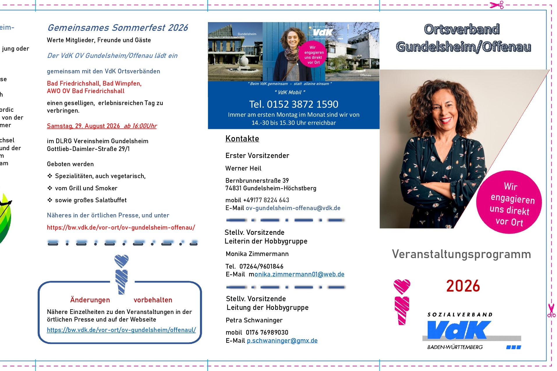 Veranstaltungsflyer 2025