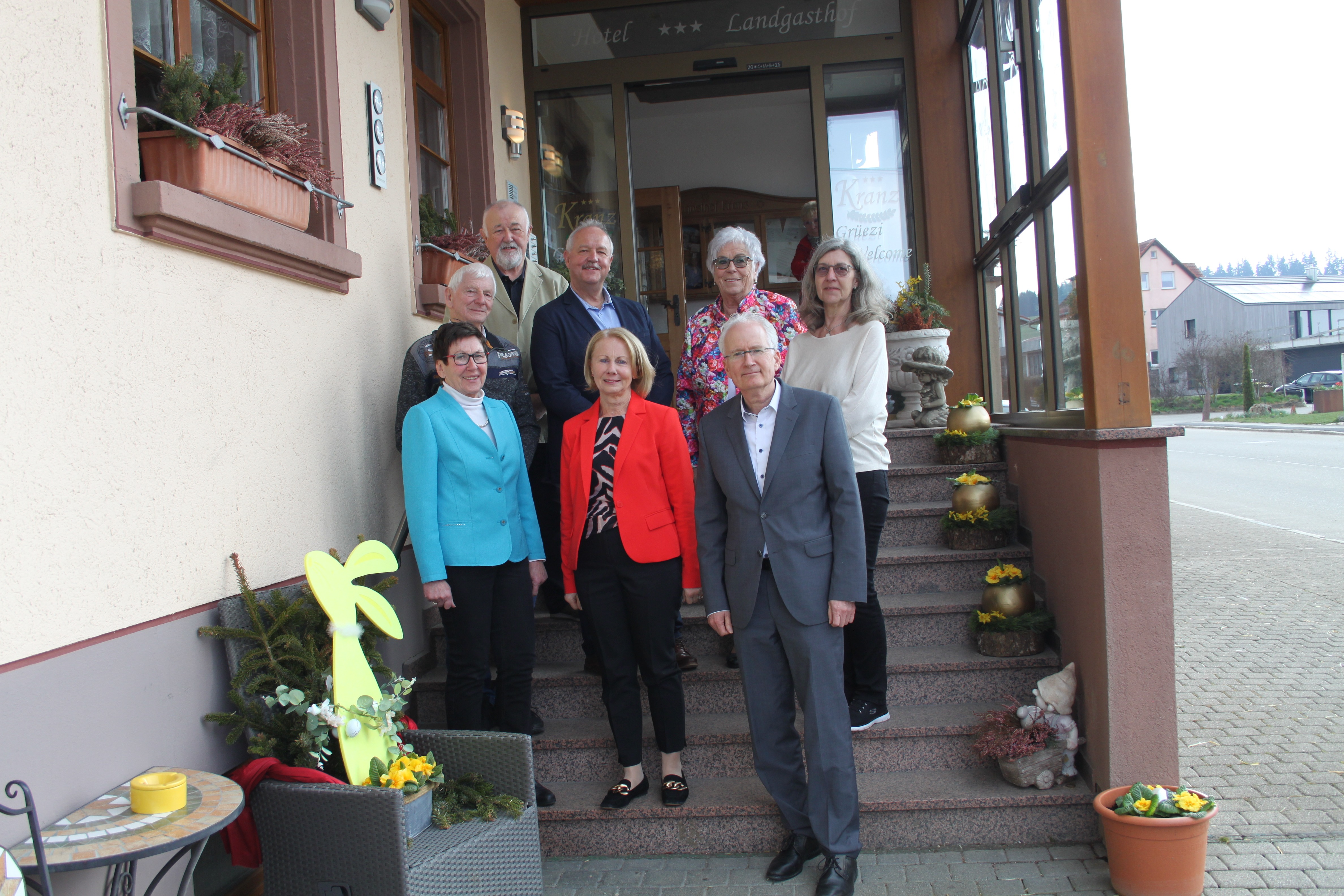 Kriesverbandsvorstandsteam mit Herrn Weih