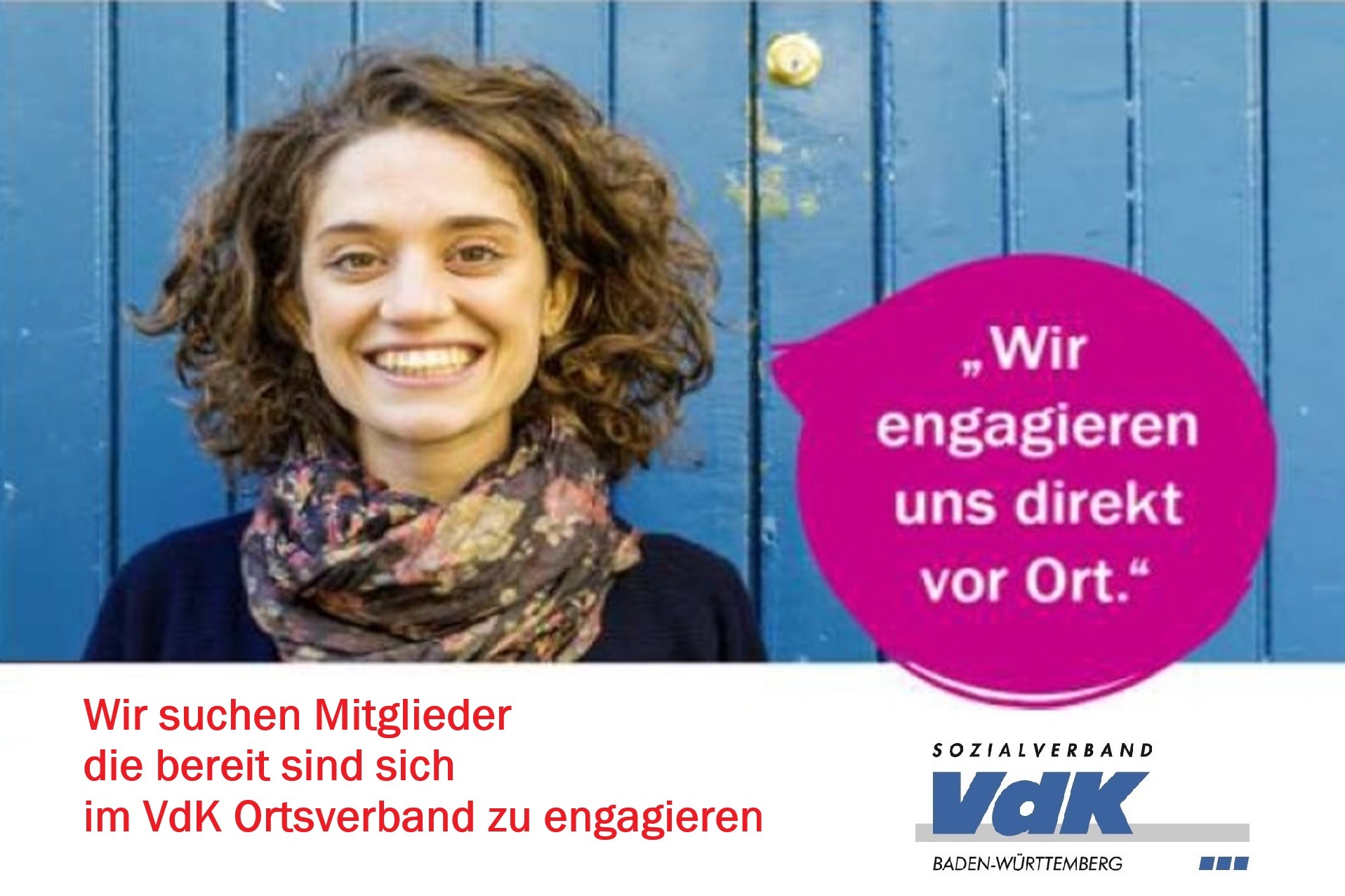 Symbolbild "wir engagieren uns vor Ort"
