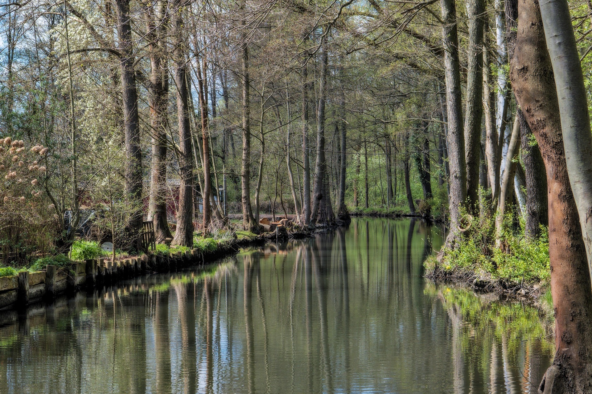 Blick auf die Spree