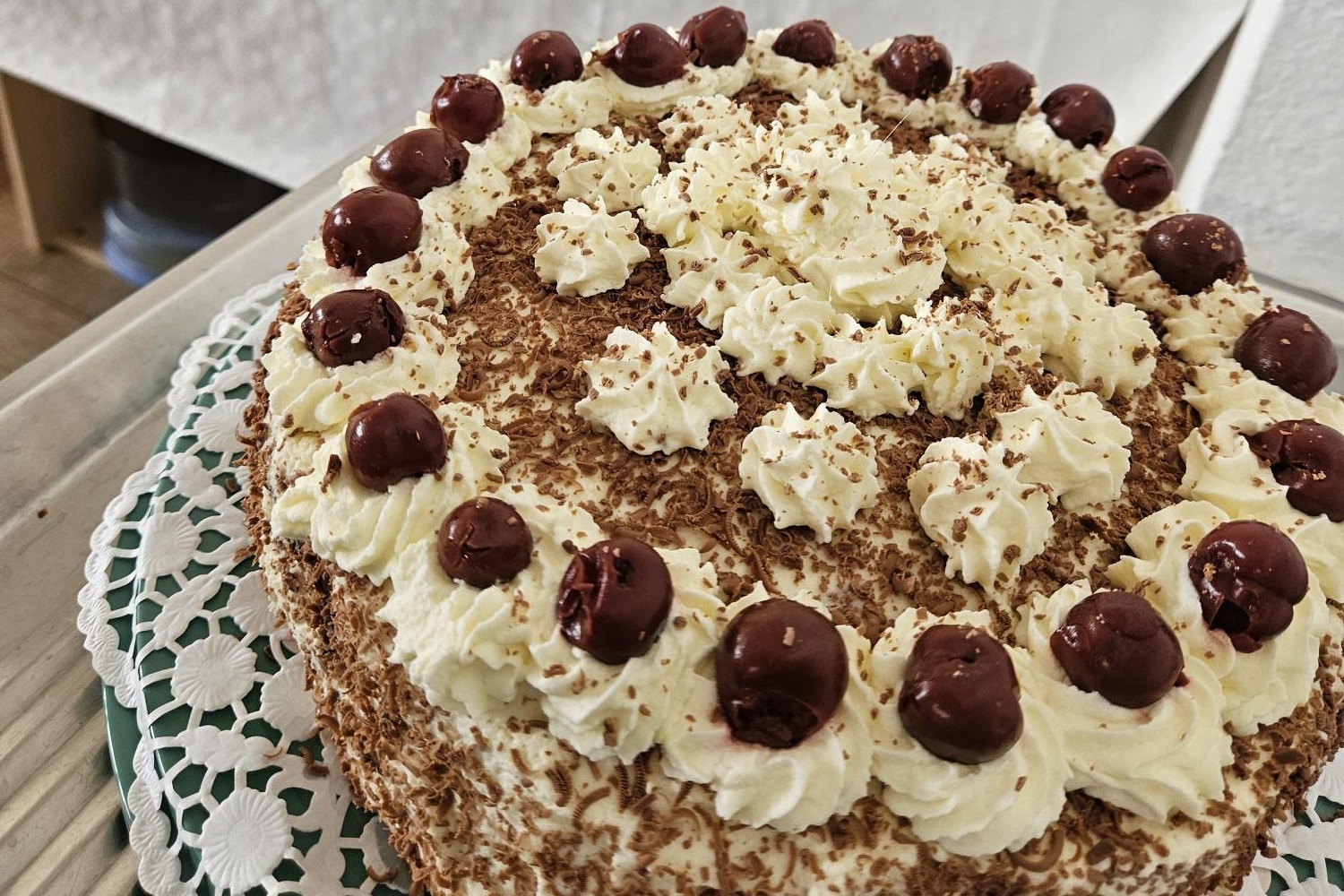 Eine Schwarzw&auml;lder Torte in original