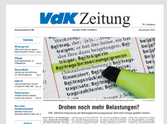 Titelbild der VdK Zeitung